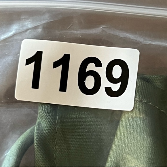 Billy J Monte Satin Slip Midi Dress - Olive Size 4 NWT Bridesmaid Weddin… - Picture 16 of 16